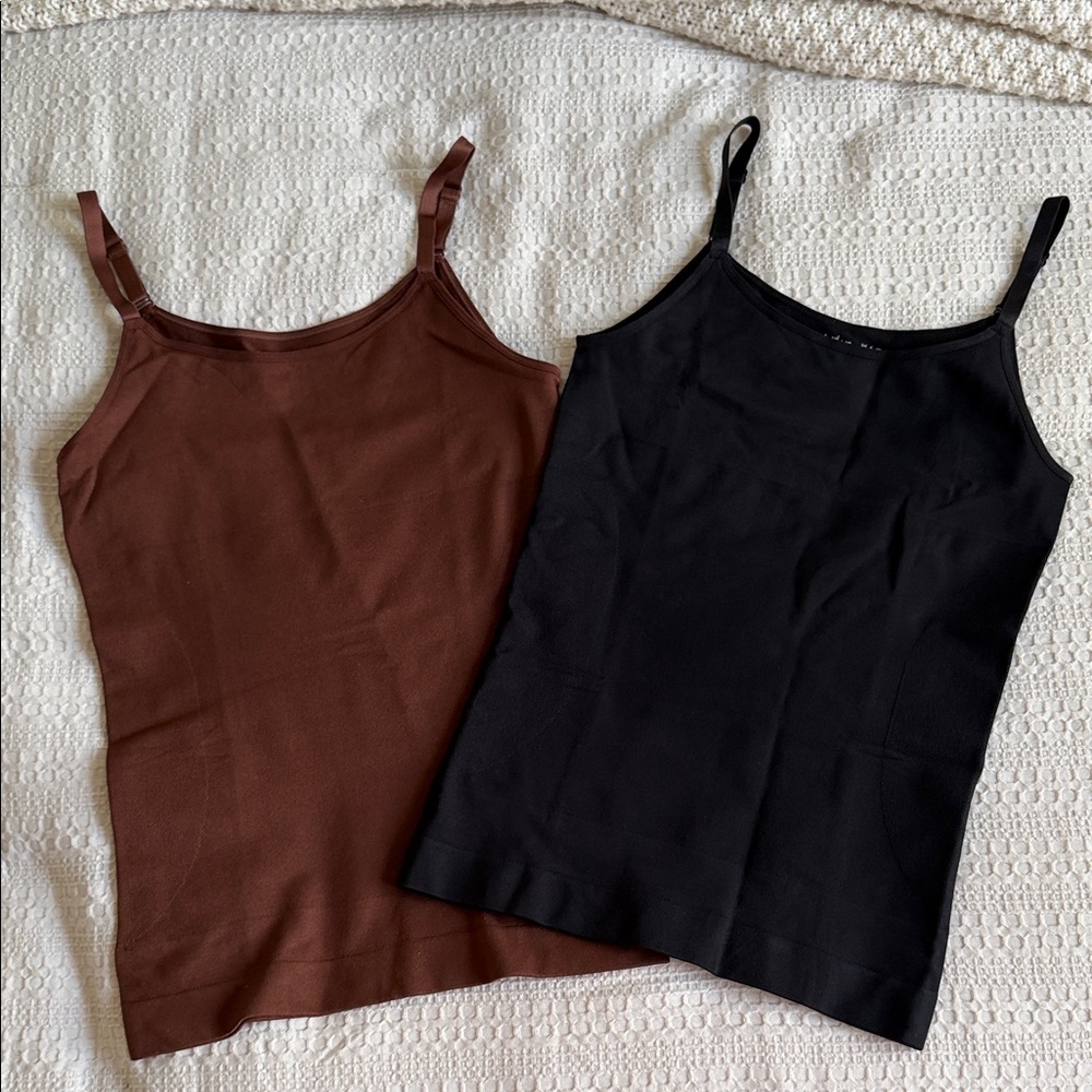 NEW Set of two Shapermint shaping camis large